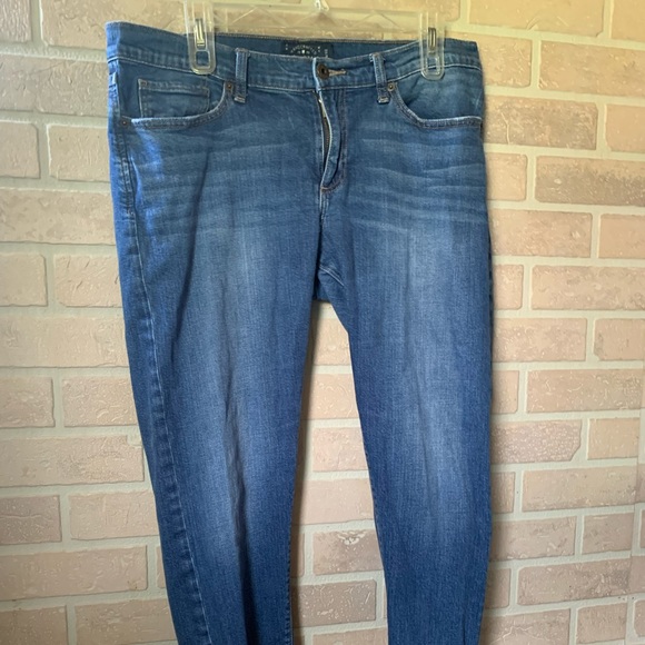 Lucky Brand Denim - Lucky Brand Women's 14/32 Sienna Distressed Slim Boyfriend 5 Pocket Jeans